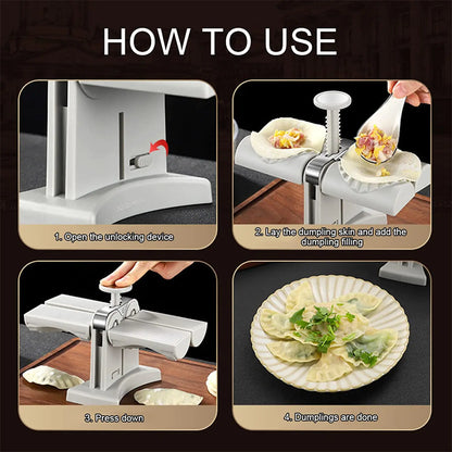 Double Head Press Dumplings Maker